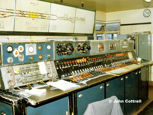 White city LHS of frame